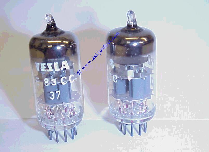 6189 NOS Tubes Telefunken ECC 802 S neu und in Originalverpackung 12AU7 